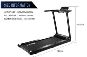 Genki Folding Treadmill