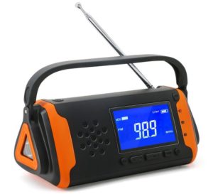 Emergency Solar Powered Portable Radio