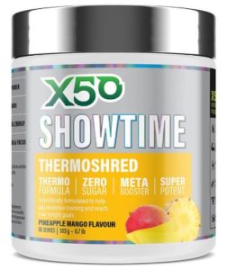 X50 Showtime Thermoshred 