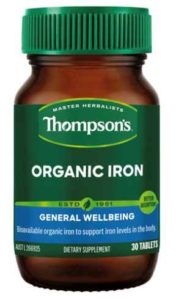 Thompsons Organic Iron