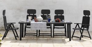 outdoor table and chair set