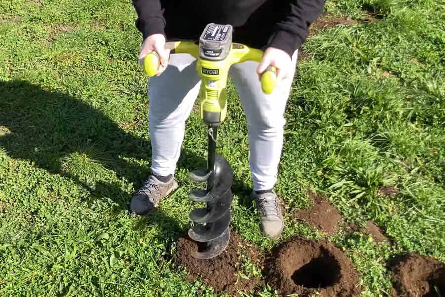 post hole borer bunnings nz