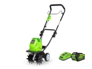Greenworks Garden Tiller
