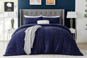 Trafalgar Chelsea Chevron Duvet Cove