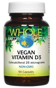 Whole Earth & Sea Vegan Vitamin D3