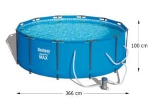 Bestway Above Ground Steel Frame Pool