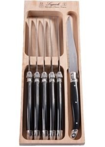 Andre Verdier Laguiole Debutant Steak Knife Set 