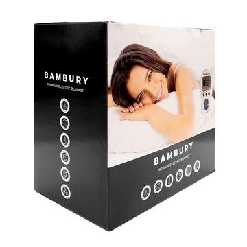 Bambury Premium electric blanket with dual illuminated controllers