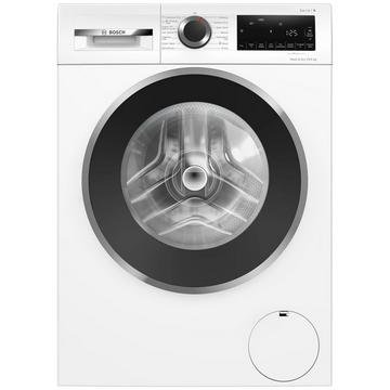 Bosch Series 6 10/5kg white washer dryer with dark accents