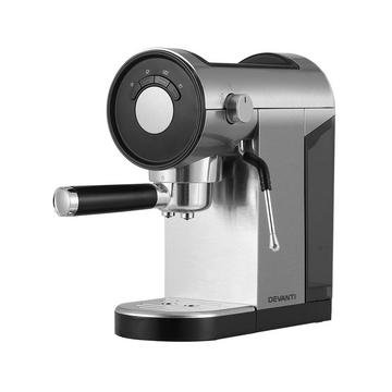 Devanti 20 Bar Espresso Maker, Milk, Cappuccino & Latte (CM-01-SS)
