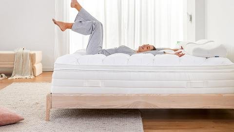 Ecosa AeroLux Euro pillow top mattress
