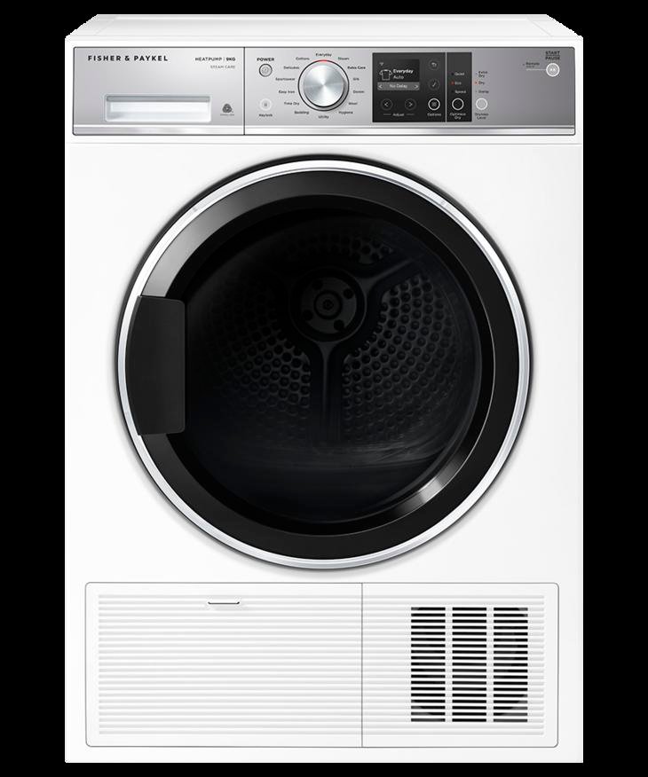 Fisher & Paykel 9kg Series 9 Heat Pump Dryer with Steam Care (DH9060FS1)