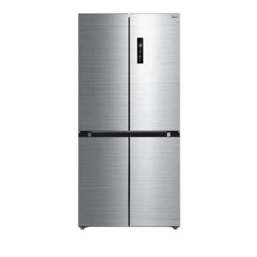 Midea 474L cross door stainless steel fridge freezer
