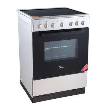 Midea 60cm stainless steel ceramic freestanding cooker