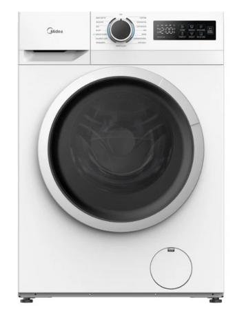 Midea 8kg Front Loader (MF110W80B, White)