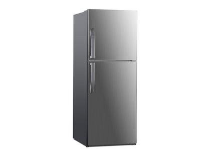 Novello 221L silver top mount fridge