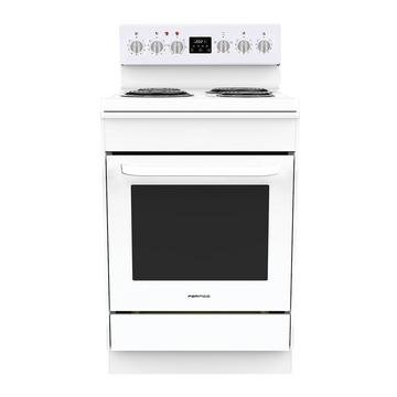 Parmco 60cm white radiant freestanding stove