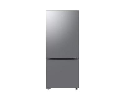 Samsung 427L bottom mount refrigerator in stainless steel
