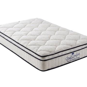 TSB Living Boucle 22 pocket spring mattress with boucle cover