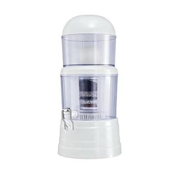 Devanti 14L benchtop gravity water filter in white