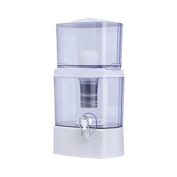 Devanti 24L benchtop gravity water filter in white