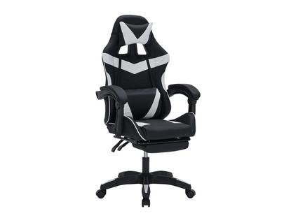 DS Faron gaming chair in white and black
