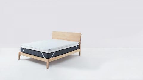 Ecosa Plush Mattress Topper on a bed