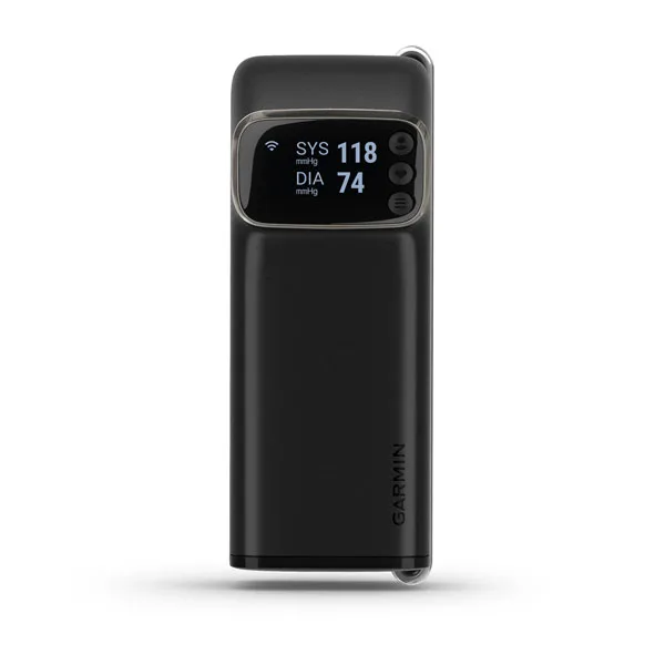 Garmin Index BPM smart blood pressure monitor with built-in display