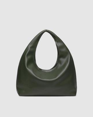 Louenhide Monaco large shoulder bag in olive green