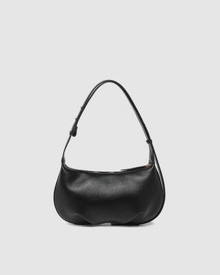 Louenhide Olivia crescent shoulder bag in black