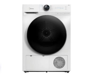 Midea 9kg heat pump tumble dryer in white