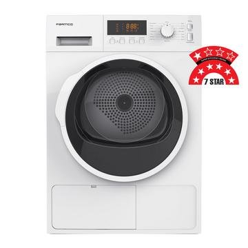 Parmco 8kg white heat pump dryer
