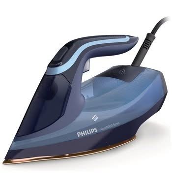 Philips Azur 8000 Series DST8020/20 steam iron in light blue