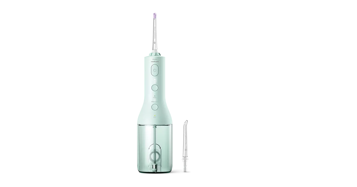 Philips Sonicare Cordless Power Flosser 3000 water flosser in mint