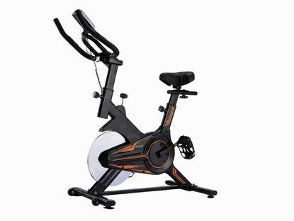 11kg flywheel spin bike in orange