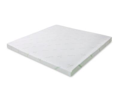 TSB Living 8cm blue memory foam mattress topper