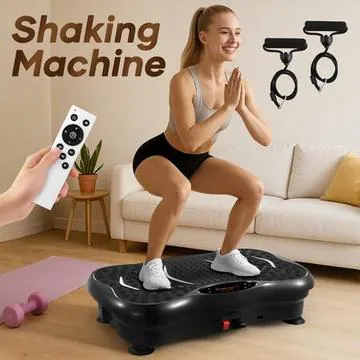Vibration Plate Exercise Machine TR2799 shown from above