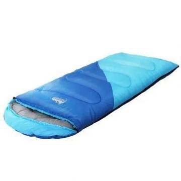 Weisshorn Kids single 172cm sleeping bag blue mummy style