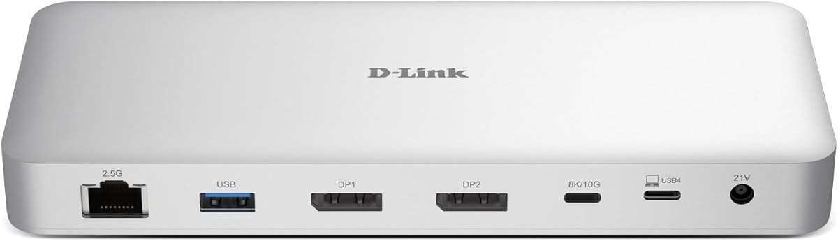 D-Link DUF-901 9-in-1 USB4 Docking Station - Best Thunderbolt 4