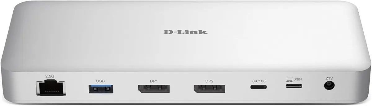 D-Link DUF-901 9-in-1 USB4 Docking Station - Best Thunderbolt 4