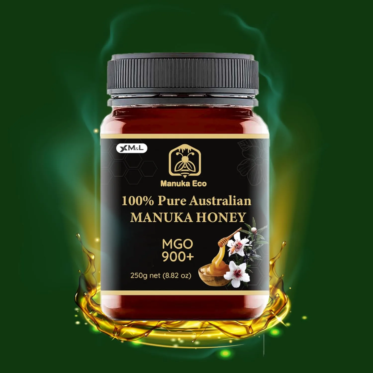 Australian Manuka Honey MGO 900+ jar