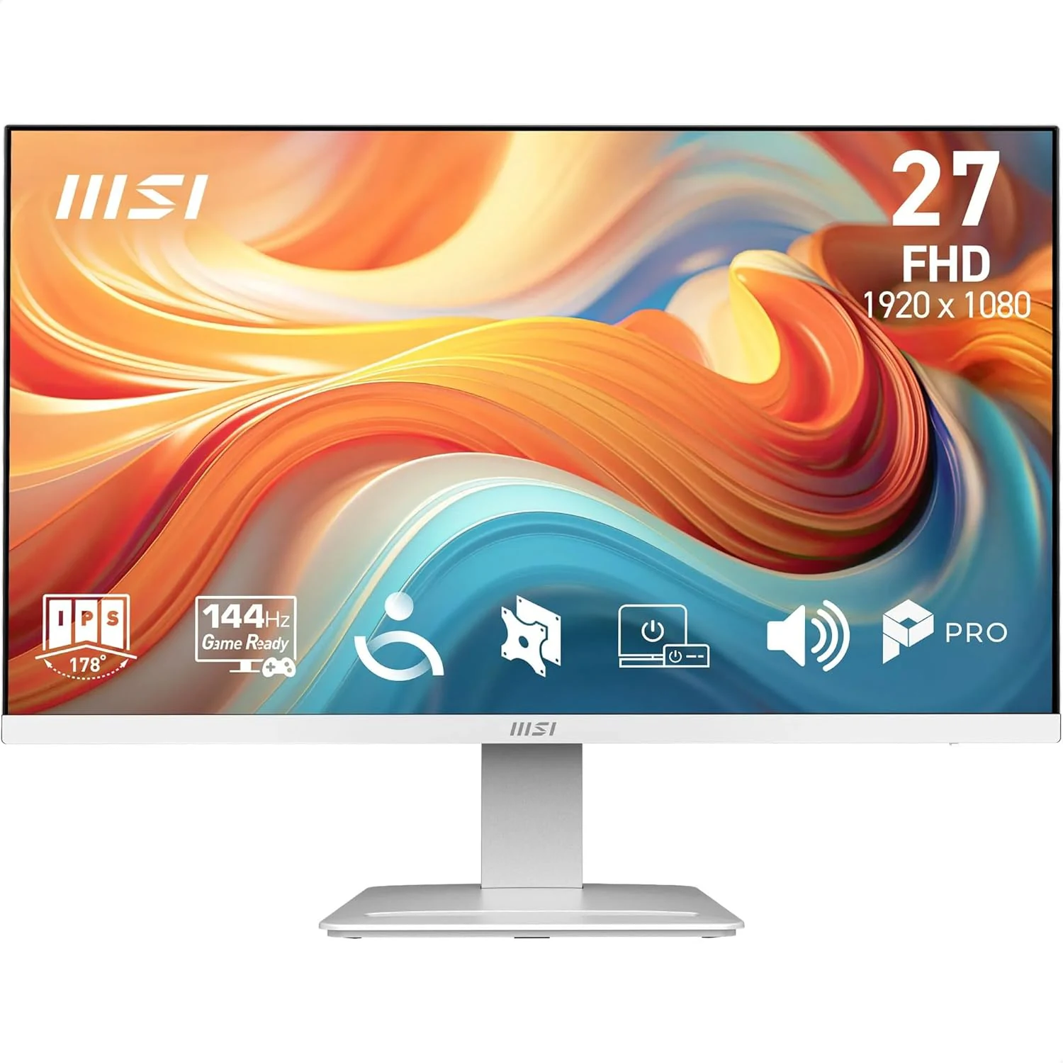 MSI PRO MP273QW 27 inch WQHD monitor