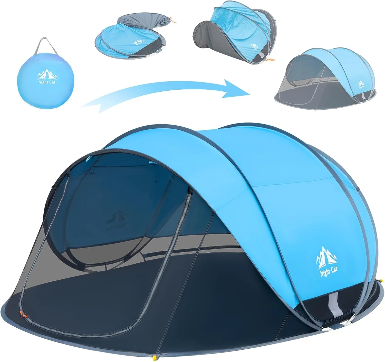 Night Cat pop up beach tent
