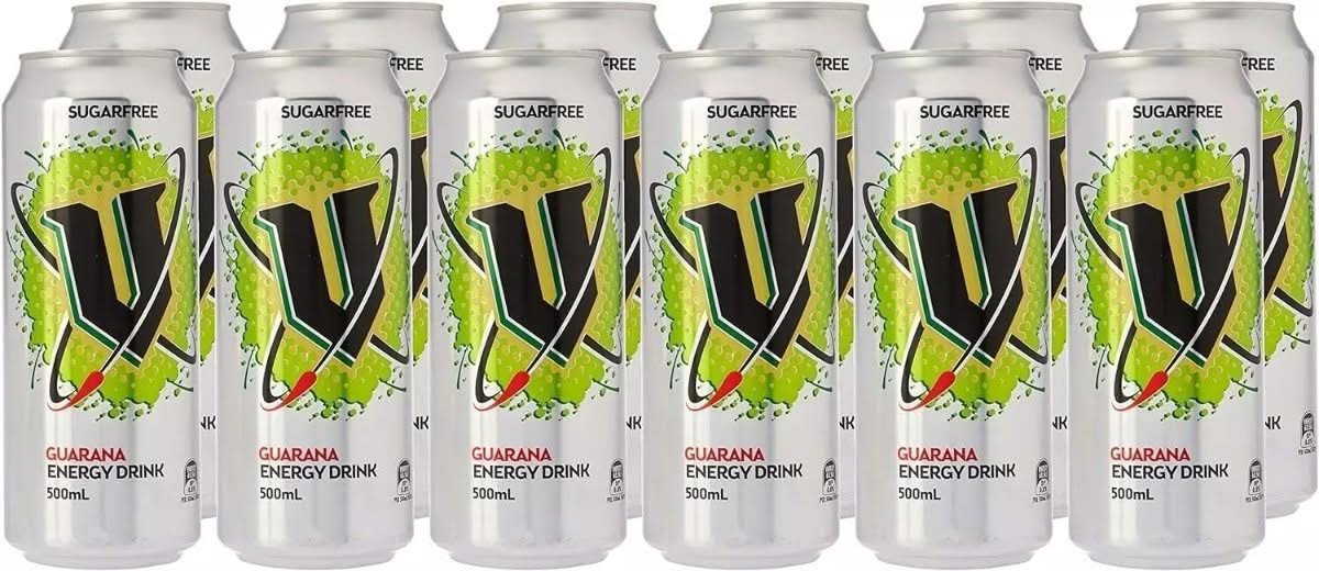 V Energy Sugar Free Guarana energy drink 12 pack