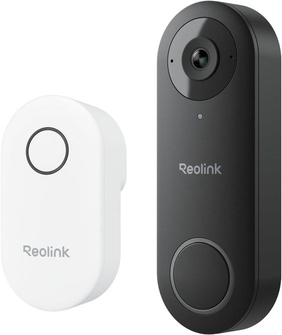 REOLINK 2K 5MP wired video doorbell with chime